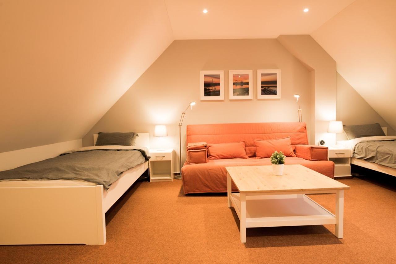 Fewo1846 - Baltic Lodge - Komfortable Maisonettewohnung Mit 3 Schlafzimmern, Balkon Und Blick Auf Die Marina Sonwik フレンスブルク エクステリア 写真