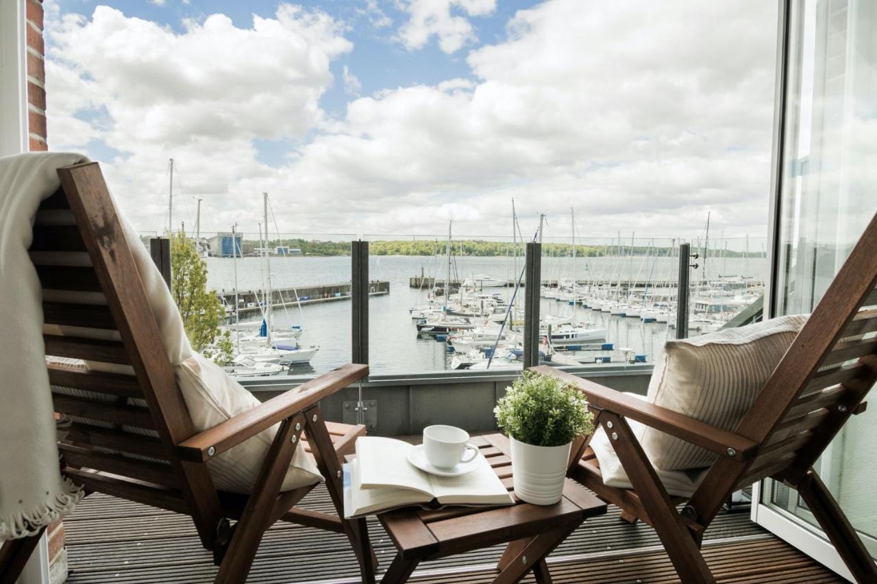 Fewo1846 - Baltic Lodge - Komfortable Maisonettewohnung Mit 3 Schlafzimmern, Balkon Und Blick Auf Die Marina Sonwik フレンスブルク エクステリア 写真