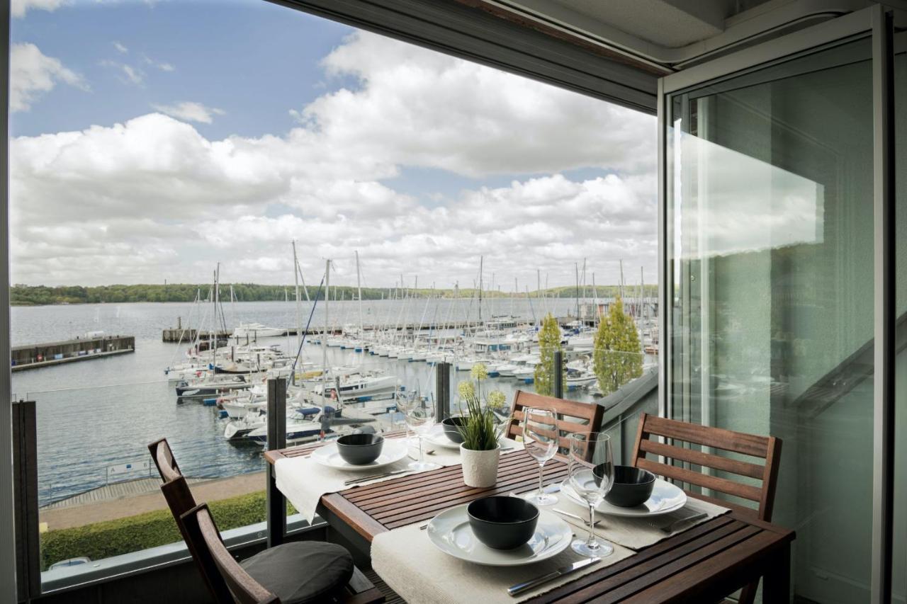 Fewo1846 - Baltic Lodge - Komfortable Maisonettewohnung Mit 3 Schlafzimmern, Balkon Und Blick Auf Die Marina Sonwik フレンスブルク エクステリア 写真